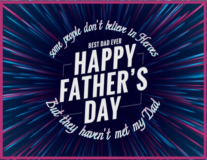 FATHER'S DAY FLYER Ulotka (US Letter) template