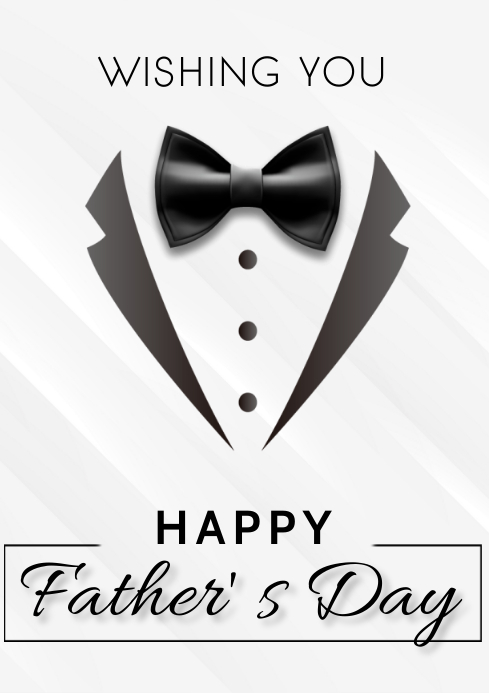 Father's Day Flyers A3 template