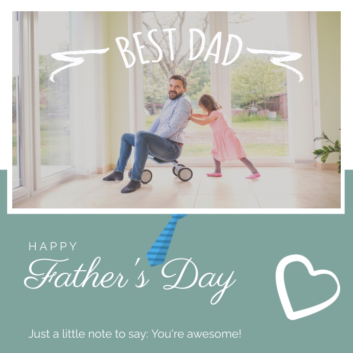Copy of father's day free template | PosterMyWall