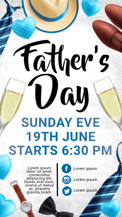 father's day Instagram story template