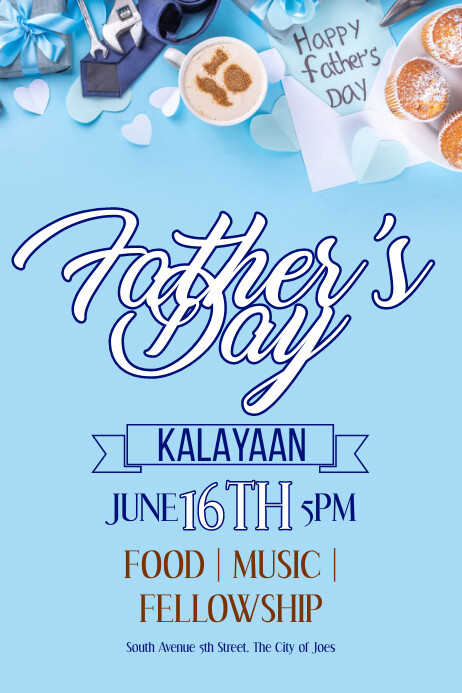 Father's Day Invitation Template | PosterMyWall