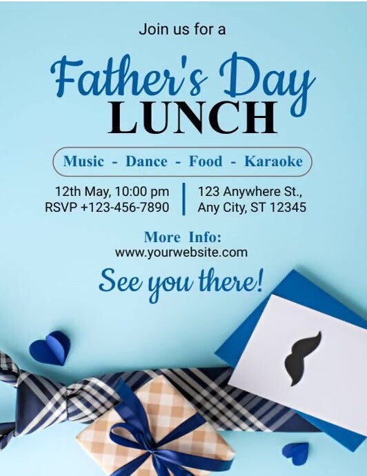 Copy Of Father s Day Lunch PosterMyWall copy-of-father-s-day-lunch-postermywall