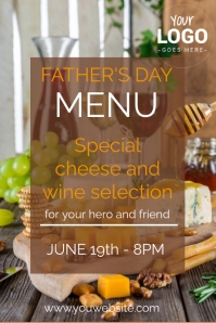 FATHERS BRUNCH Template | PosterMyWall