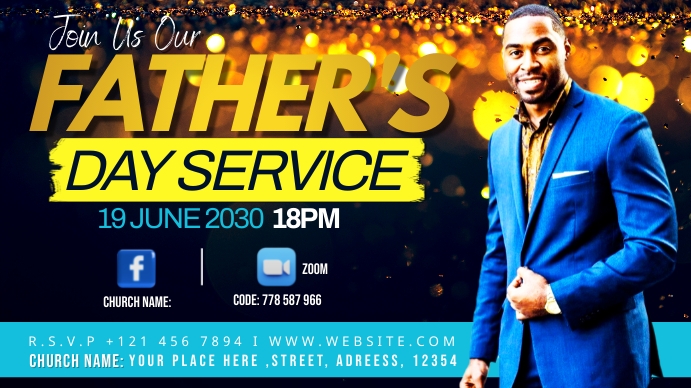 Copy of Father's day online ad | PosterMyWall