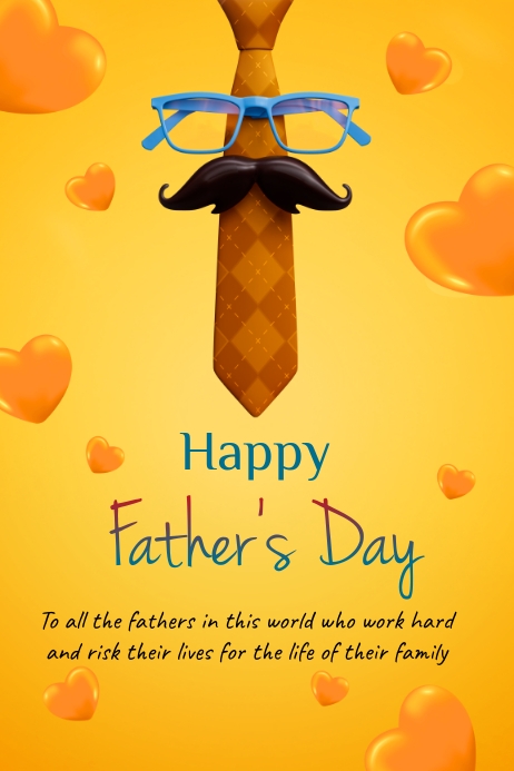 Father s Day Poster Template PosterMyWall father-s-day-poster-template-postermywall