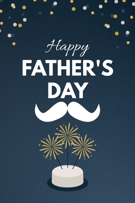 Father's Day Poster template