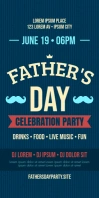 FATHER'S DAY ROLL-UP BANNER template