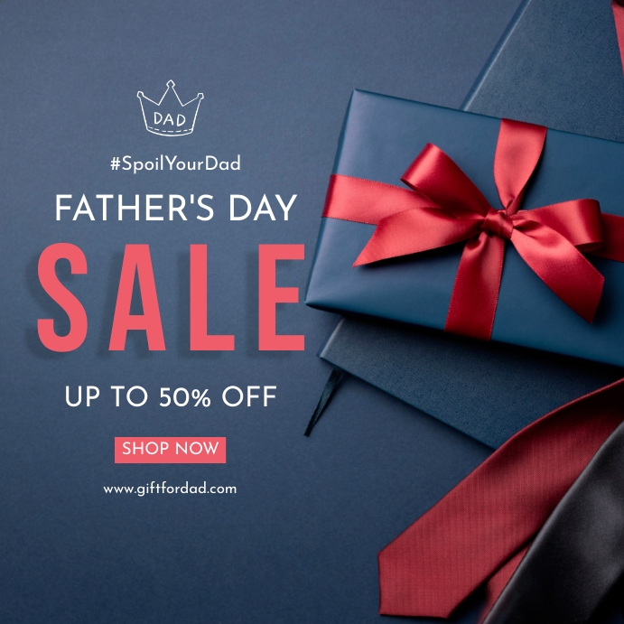 Father's Day Sale Template PosterMyWall
