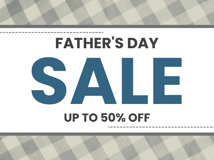Father's Day sale Prezentacja template