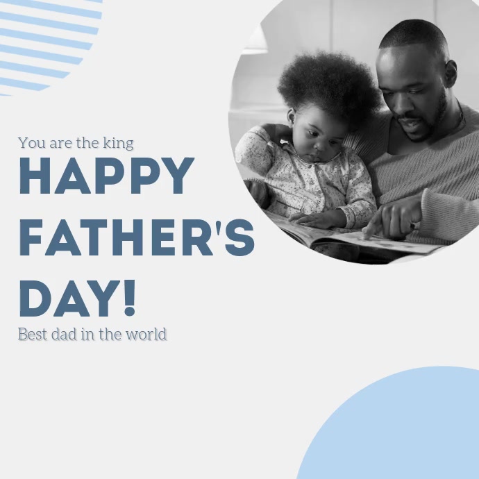 Father's Day social media post Template PosterMyWall