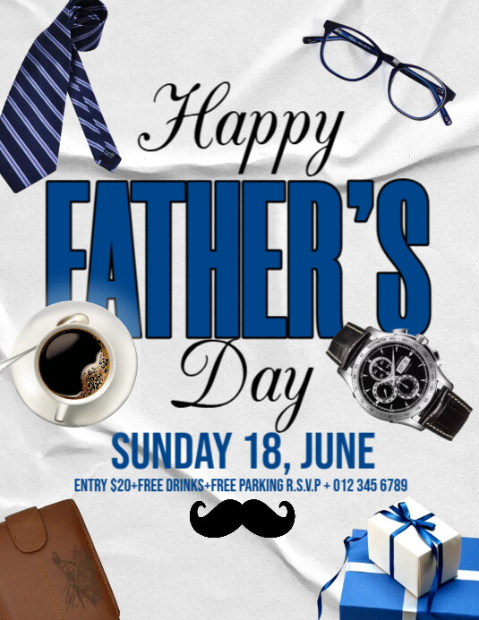 Father's Day Template Ads | PosterMyWall