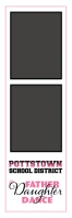 Father Daughter Dance 2x6 Photo Frame Template Banner 2' × 6'