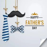 father day Publicación de Instagram template