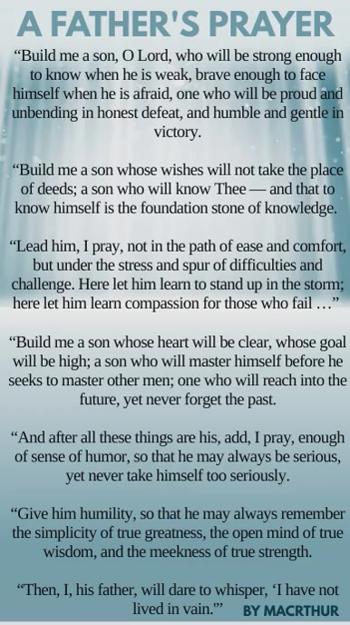 Father day Instagram story,Father's prayer template