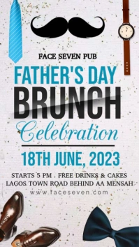 Father/s Day Flyer Instagram Story template