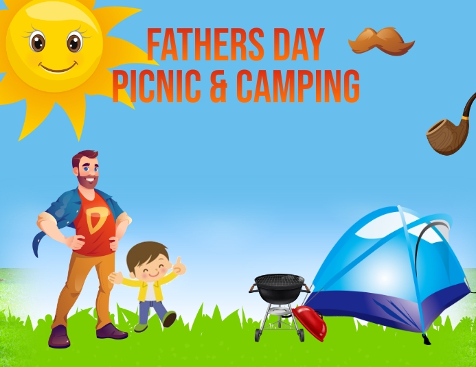 fathers day bbq party event flyer template postermywall dasa babrbecue event flyer