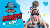 Fathers Day Blog Header template