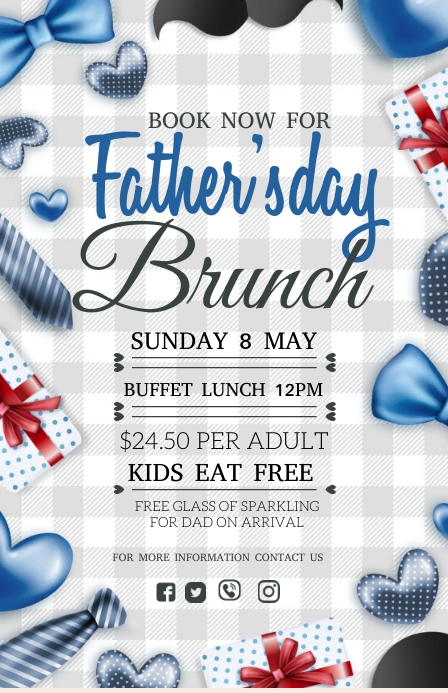 fathers day brunch Template | PosterMyWall Fathers day brunch Template | PosterMyWall