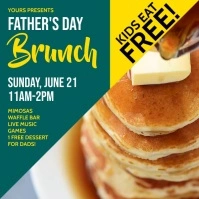 FATHERS DAY BRUNCH Square (1:1) template