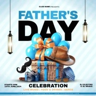 fathers day celebration Instagram-Beitrag template