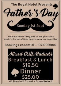 Fathers Day A1 template