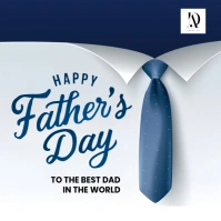 fathers day Post Instagram template