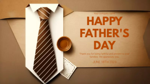 FATHERS DAY Digitale display (16:9) template
