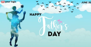 fathers day Annuncio Facebook template