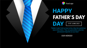 FATHERS DAY Prezentacja (16:9) template