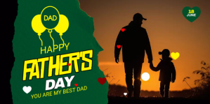 Green Fathers Day Eventbrite Banner Eventbrite-banner Template