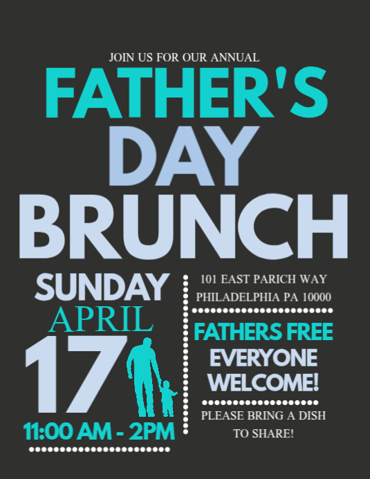 Fathers Day Template PosterMyWall