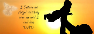 Fathers Day Love Facebook-coverfoto template