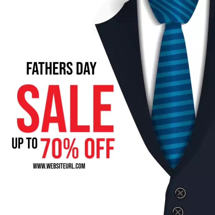 Fathers Day Sale Template PosterMyWall