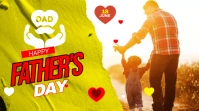 Fathers Day Twitter Post template