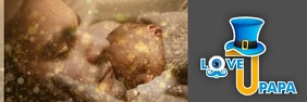 Father’s Day Twitter Lullaby Twitter-Kopfzeile template