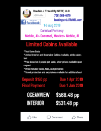 Czarny Cruise Travel Promotion Flyer Template