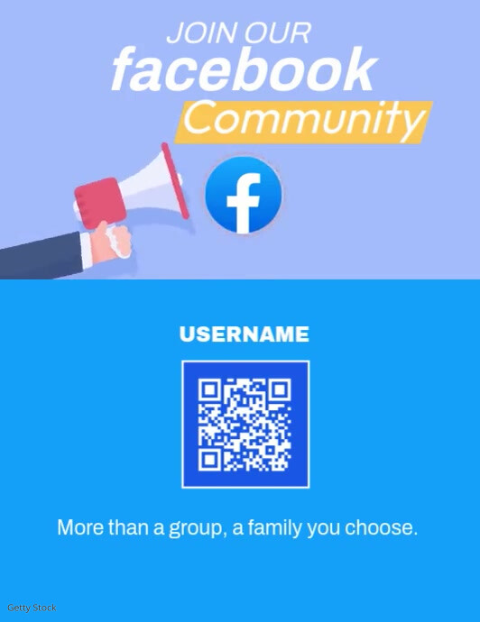 FB group invite Template | PosterMyWall