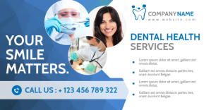 fb shared image dental health advertisement o Facebook 共享图片 template