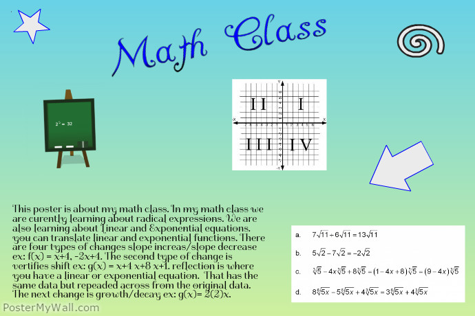Copy of Math Class Poster | PosterMyWall