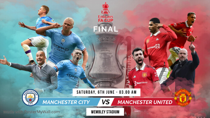 FA Cup Final Match Template
