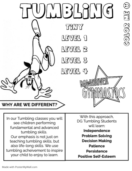 Tumbling | PosterMyWall