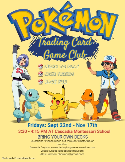 Pokemon Tournament, Game Flyer | PosterMyWall
