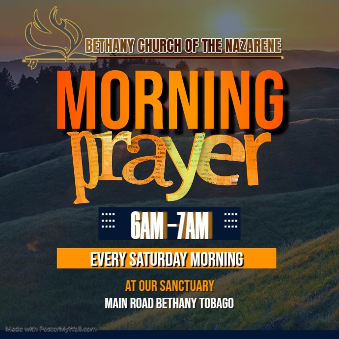 Prayer Service Instagram Post template