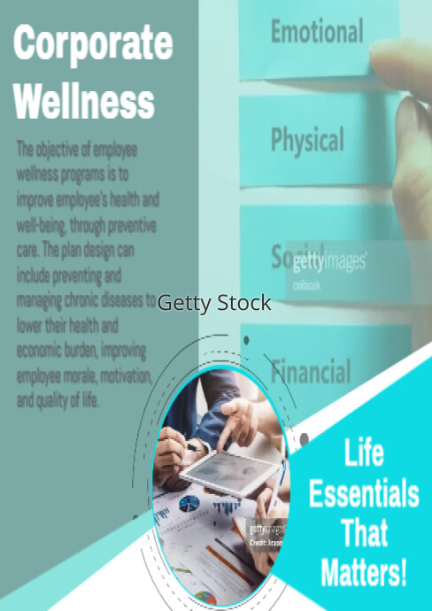 Copy of Hwell Corporate Wellness Flyer | PosterMyWall