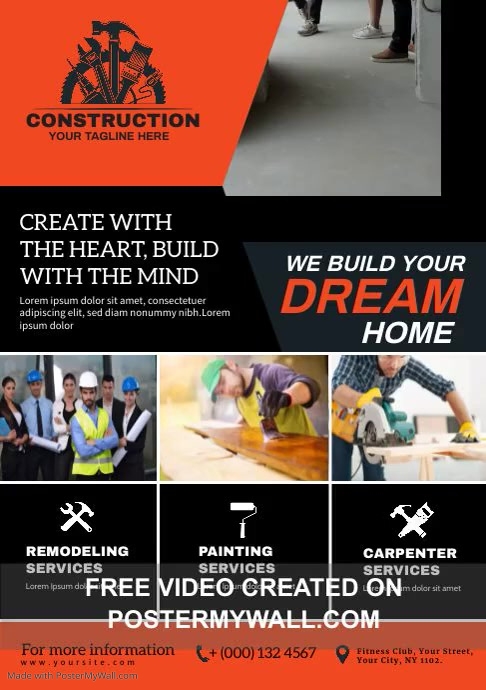 Copy of SERVICES VIDEO TEMPLATE.C | PosterMyWall