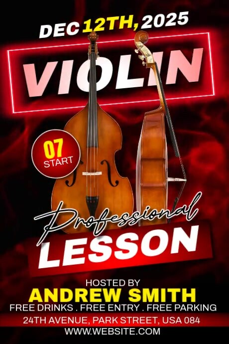 A New Design Poster template