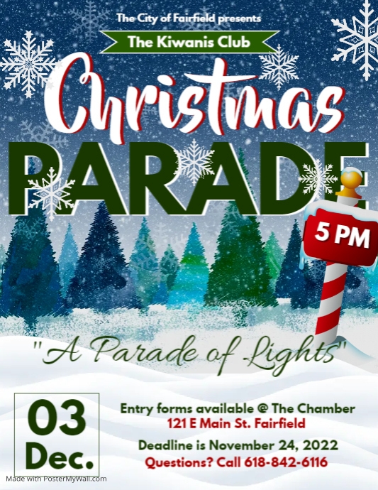Copy of CHRISTMAS PARADE | PosterMyWall