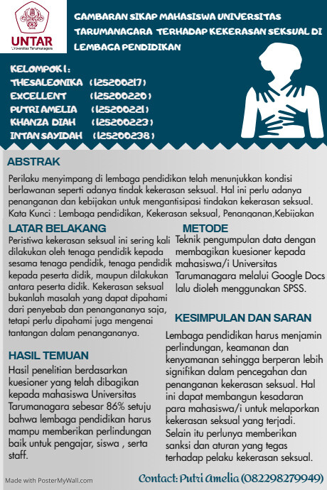 Sexual Harassment Awareness Poster | PosterMyWall