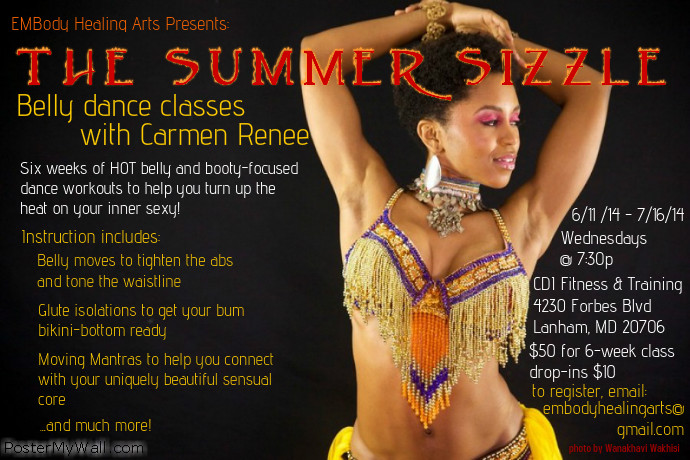 Summer Sizzle 1 Plakat template