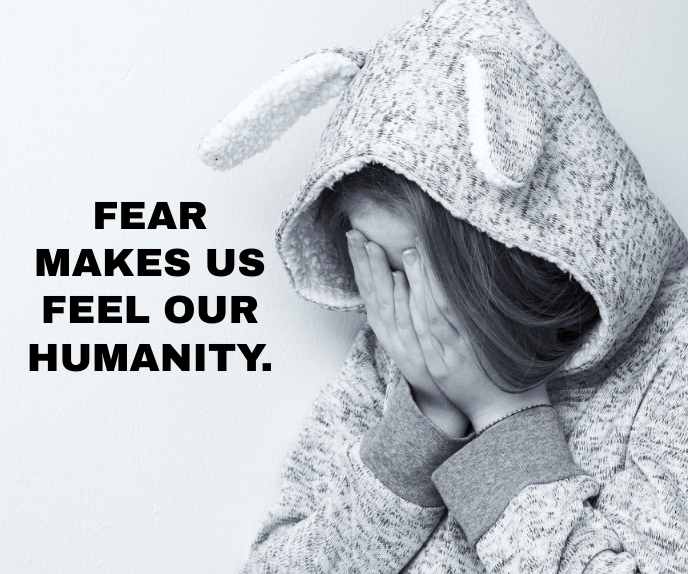 FEAR AND FEEL QUOTE TEMPLATE Large Rectangle